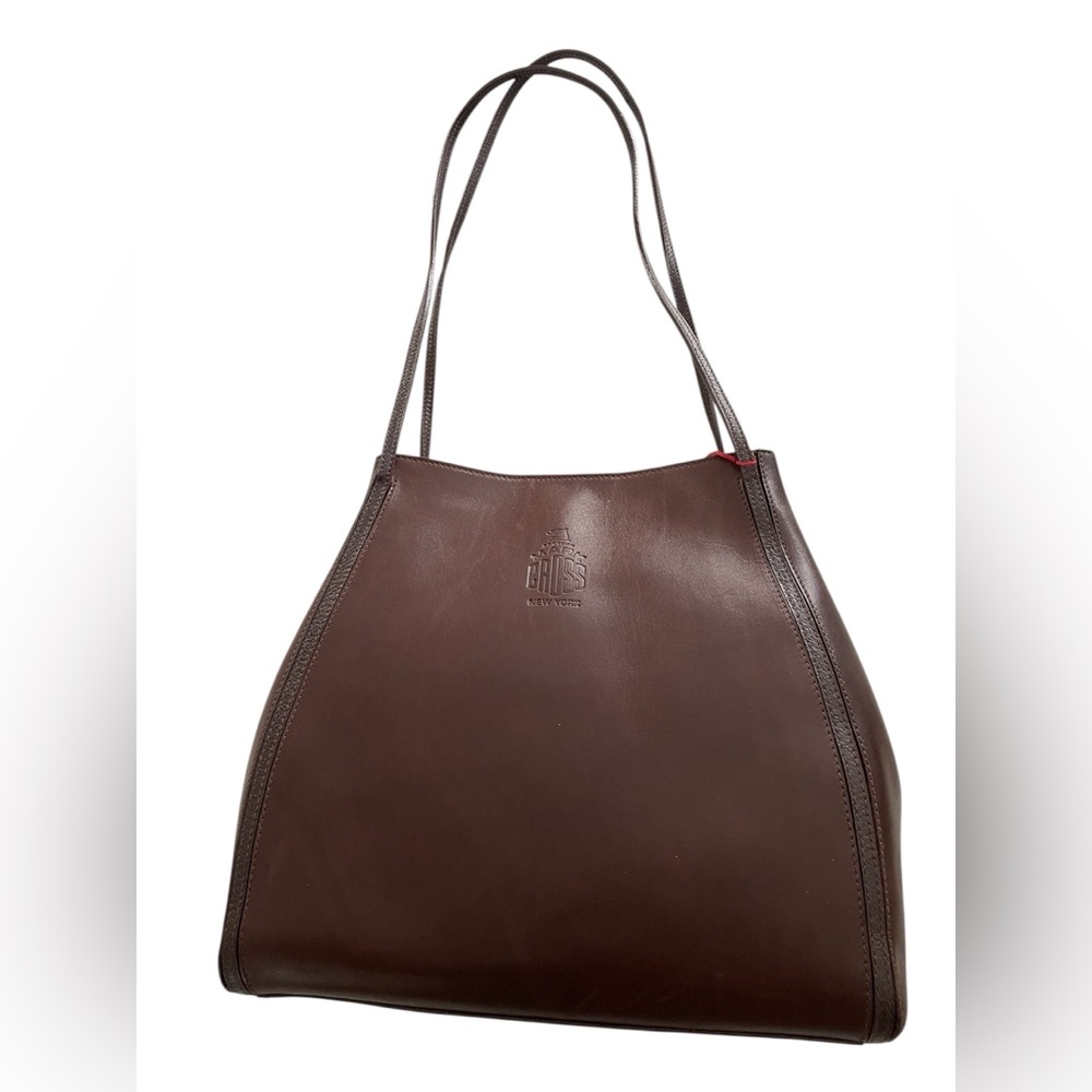 Vintage Mark Cross Brown Leather Bag